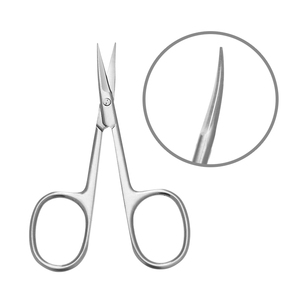 Ciseaux à manucure multifonctionnels à pointe fine pour cils, en promotion - Product Image 1
