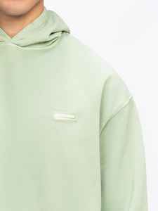 Sudaderas Verdes para Hombre - 100% Algodón, 300 Gramos, Invierno, Sólidas, Casuales, con Logotipo Frontal, Beneficios Gratis Después del Pedido - Product Image 5