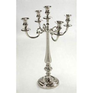 Opulent Crystal 5 Arm Candle Holder Luxury Candelabra for Wedding Centerpiece and Fine Dining <b>Table</b> Decor - Product Image 5
