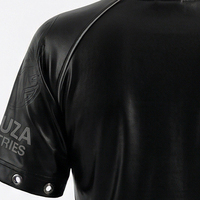 MALUZA INDUSTRIES Top Corto de Felpa Estampado para Mujer, Diseño de Invierno, Logotipo Frontal, Estilo Urbano, 100% Algodón Transpirable