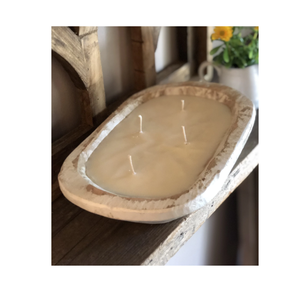 Elegante Recipiente Rústico de Madera para Velas, para el Hogar, Bodas, Fiestas, Decoración Rústica, Contenedor para Velas en Mesa, Restaurantes y Cafeterías - Product Image 1