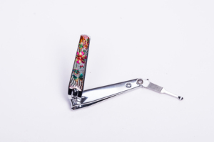 Custom Logo Printed Stainless Steel Fingernail Clippers Colorful Pattern Professional Pedicure Trimmer Wholesale Manicure Cutter - Product Image 5