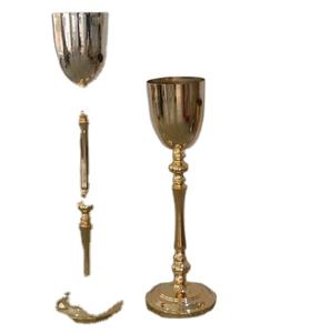 Florero decorativo de interior moderno, macetas y cubos de metal para flores, personalizado - Product Image 2