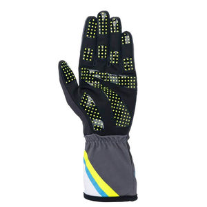Custom Kart Racing Gloves Breathable Anti-<b>Slip</b> Hook & Loop Closure <b>Full</b> Finger Long Cuff Unisex Motorsport Driving Gloves - Product Image 3