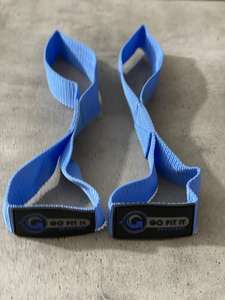 Neoprene & Elastic Gym <b>Wrist</b> Wraps and Weight Lifting Straps Combo Set with Anti-Slip Design for Training - Product Image 3