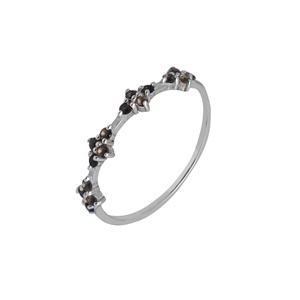Natural Smoky <b>Quartz</b> Wholesale 925 Sterling Silver Floral Clover Ring Womens Gemstone Handmade Cocktail <b>Jewelry</b> - Product Image 3