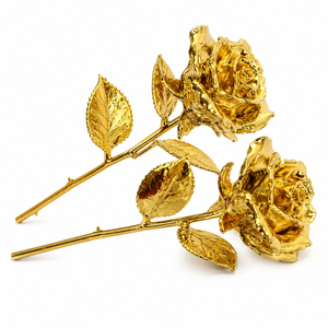 Rosa Bañada en Oro de 24K al por Mayor, Flor Preservada Real con Caja de Regalo Premium, Logotipo Personalizado, Regalo de Lujo para el Día de San Valentín para Ella - Product Image 6