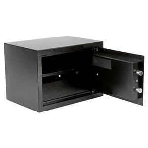 Cassaforte Digitale in Acciaio Nera di Piccole Dimensioni E25EA con Serratura di Sicurezza per Conservazione di Denaro e Sicurezza Domestica - Product Image 4