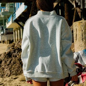 Jesus Save OEM Cotton Fleece Crew <b>Neck</b> <b>Mock</b> <b>Neck</b> Sweatshirt Ladies Chenille Embroidery Tackle Twill Sorority Clothing - Product Image 6