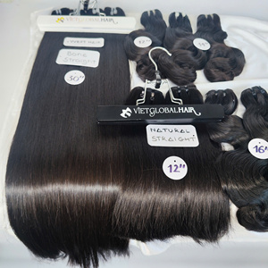 Haute qualité vietnamien cheveux bruts os droite Double trame extension de cheveux prix de gros - Product Image 1
