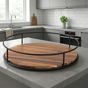 Bandeja de Acacia de Lujo, Ecológica, Hecha a Mano, Rectangular, Diseño Único, Tendencia Popular, Superventas, Nueva - Product Image 3