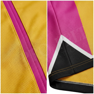 Maillot de basket-ball pour adultes et jeunes, dernier design, OEM ODM, respirant, en mesh, tenue d'équipe, design avec nom et logo du joueur, uniforme de basket-ball - Product Image 4