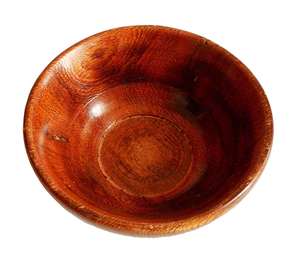 Store Wooden Serving for Kitchen Use Natural Salad Bowl <b>Dinnerware</b> for Fruits Dry Fruits Snacks - Product Image 2
