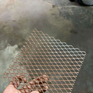 Lámina de Malla Metálica Expandida de Aluminio con Patrón de Diamante de Alto Flujo de Aire para Fachadas de Edificios Modernos y Sistemas de Climatización Industriales - Product Image 2