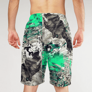 Shorts de Baño para Hombre con Estampado de Plátanos Coloridos, Secado Rápido, Cordón Ajustable, Diseño Casual con Franja Lateral - Product Image 6