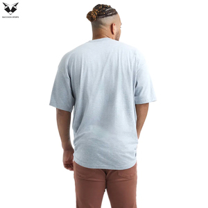 เสื้อยืดผู้ชายผ้าฝ้ายแท้ 100% เนื้อผ้านุ่ม สีสวย ขายดี คุณภาพสูง เสื้อแขนสั้นขายดีที่สุดสำหรับผู้ชาย - Product Image 2