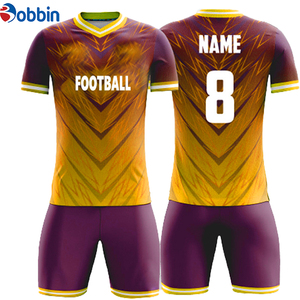 Uniformes de Fútbol Personalizados Unisex, Camisetas de Fútbol Transpirables de Secado Rápido con Cuello en V, Manga Corta, Sublimadas, Ropa Deportiva de Poliéster - Product Image 6
