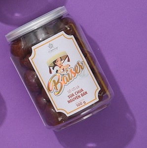 Dragées au chocolat sans sucre avec centre au yaourt lyophilisé, produits en gros en vrac dans un coffret cadeau personnalisé - Product Image 2