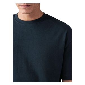 T-shirt en coton uni à coupe classique pour homme, manches courtes, col rond, jersey décontracté - Product Image 5
