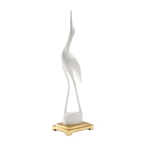 Abstract Swan Figurine With Base Tabletop Showpiece Decorative <b>Objects</b> Living Room Table Decor Items - Product Image 1