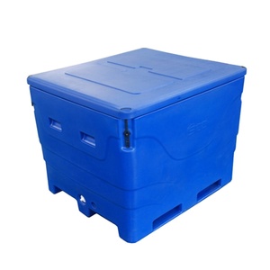 Heavy Duty Frozen Fish Container Insulated Fish Box Fish Cooler Box