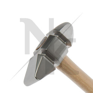 Martillo de Doble Cabeza de Lujo con Cabeza de Acero Inoxidable y Mango de Madera Resistente para el Cuidado de Pezuñas de Caballos y la Gestión de Ganado - Product Image 6
