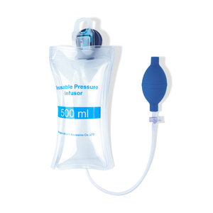 Pompa Kantong Infus Tekanan TPU 500 ml untuk Transfusi Darurat, Handal dan Dapat Digunakan Kembali - Product Image 1
