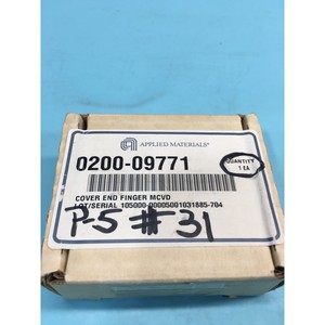 AMAT 0200-09771 COVER END FINGER MCVD, 126799 - Équipements et pièces semi-conductrices d'occasion fiables à l'échelle mondiale chez - Product Image 1