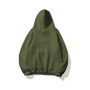 Sweat-shirt à capuche pour homme à ourlet brut, style streetwear décontracté, coupe ample moderne, pull à manches longues, haut de mode, vêtements personnalisés, vente en gros - Product Image 3
