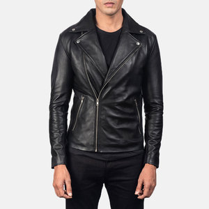 Veste de motard pour homme, veste de moto en cuir de qualité supérieure, vêtement d'extérieur protecteur, veste de motard au design personnalisé - Product Image 1