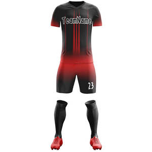 Custom 7v7 Football Uniform Set Full Sublimation Soccer Jersey Kits Breathable Quick Dry Team Training Sportswear for Men <b>Kids</b> - Product Image 3