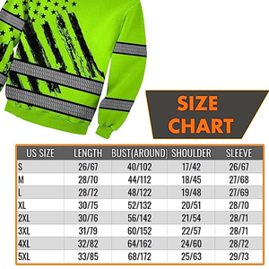 Camisa de Manga Larga de Alta Visibilidad, Uniforme de Empresa, Reflectante, Verde, con Nombre y Logotipo Personalizados, Ropa de Trabajo de Seguridad - Product Image 2