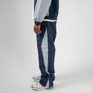 Ensemble survêtement coupe-vent personnalisé pour homme, imperméable et résistant au vent, tissu nylon haute qualité, léger - Product Image 2
