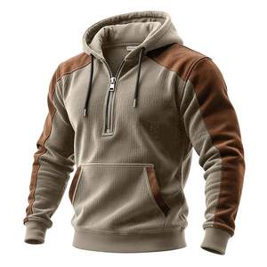 Sweat-shirts à capuche pour hommes, décontractés, hiver, 100% coton, logo et design personnalisés, écologiques, séchage rapide, respirants, pour adultes - Product Image 1