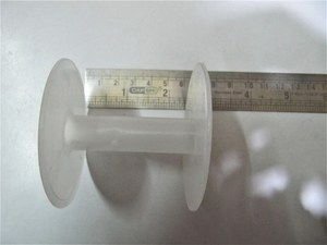 Bobinas de Plástico Blancas Vacías para Alambre, Hilo, Cuerda, Cadena, Cinta, Cuerda de Cuero y Otros Usos Artesanales - Product Image 6