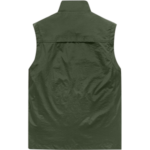 Gilets matelassés personnalisés à prix de gros – Veste sans manches chaude et décontractée pour l'hiver, imperméable, style streetwear - Product Image 4
