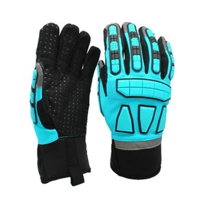 Gants de travail pour hommes en cuir anti-impact, à doigts entiers, pour la construction, vente en gros personnalisée - Product Image 3