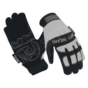 Gants de sécurité en cuir synthétique respirants, laminés en Spandex, pour mécaniciens industriels et soudeurs – Protection supérieure – Vente chaude - Product Image 6