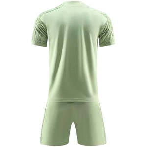 Tenue de football personnalisée Starlet International, maillot rouge et noir, ensemble short, polyester respirant, pour hommes adultes - Product Image 2