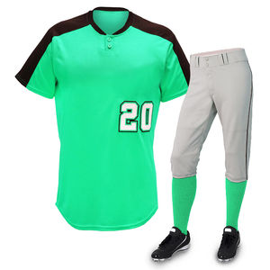 Nuevo Uniforme de Béisbol Personalizado de Alta Calidad, Hecho a Medida, 100% Poliéster Transpirable, con Logotipo Personalizado para Béisbol y Sóftbol - Product Image 1