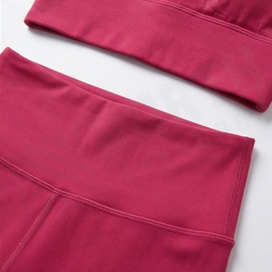 Latest Style <b>Low</b> MOQ Factory Direct Spandex Polyester Womens Yoga Set Gym Fitness Activewear Sports Apparel Garments - Product Image 5