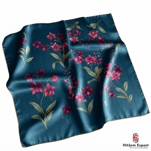 Premium Soft Lightweight Square Scarf Custom Digital <b>Printed</b> OEM ODM Manufacturer Malta Custom Fabric Products Bulk Supply Low - Product Image 1