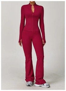 Ropa de Yoga de Alta Calidad para Mujer, Secado Rápido, Transpirable, Sujetador Deportivo, Chaqueta Deportiva, Pantalones Cortos de Cintura Alta, Conjuntos Deportivos para Mujer - Product Image 3