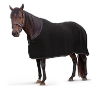 Couverture de luxe imperméable en coton polaire pour chevaux, séchage rapide, respirante, pour l'équitation