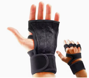 Gants de musculation en néoprène respirant, paume antidérapante, gants de musculation sans doigts pour la salle de sport - Product Image 4