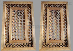 Décoration de scène de mariage en bois de style maharaja Produit en vrac fait à la main Shobha Jain Impex - Product Image 5