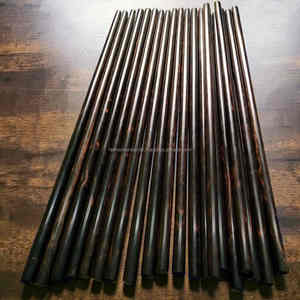 Bâton en bois d'ébène noir de qualité supérieure, durable, en bois naturel brut, pour cannes et projets d'artisanat, au meilleur prix - Product Image 5