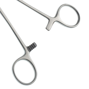 Mayo Guyon Kidney <b>Clamp</b> 9-1/4″ Double Curved Serrated Jaws Stainless Steel Surgical Urology Hemostatic Forceps Instrument - Product Image 4