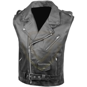 Chaleco de cuero para hombre al por mayor, transpirable, de invierno, gran oferta, color y logotipo personalizados - Product Image 1