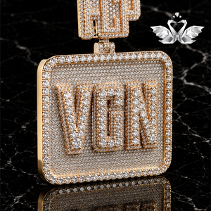 Premium <b>Iced</b> <b>Out</b> Miami Cuban Link <b>Chain</b> 925 Silver Moissanite Hip Hop Necklace Unisex Silver Plated Claw Setting - Product Image 3